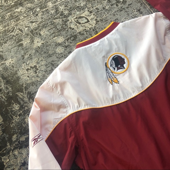 Washington Redskins Windbreaker | Reebok | Medium - Picture 8 of 8